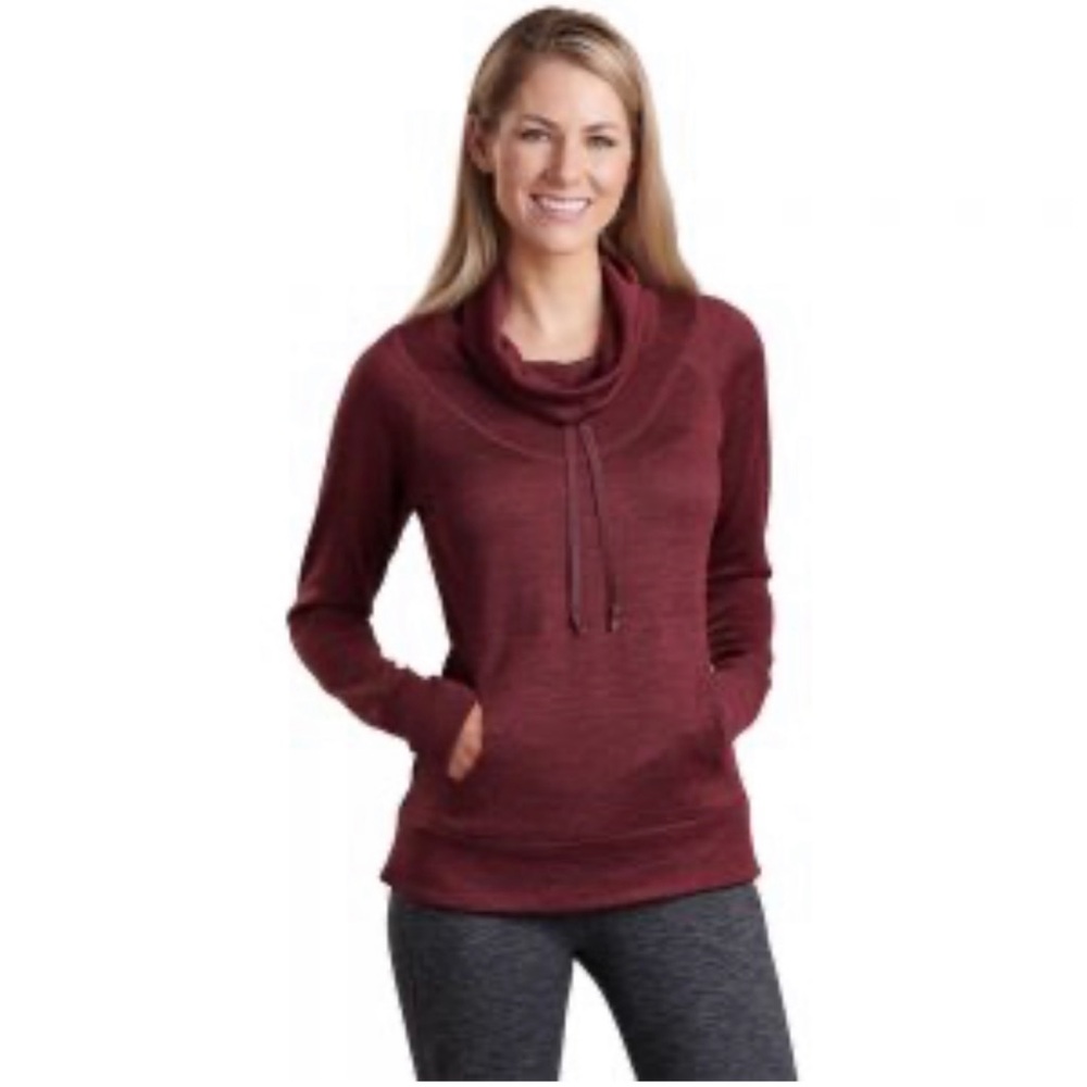 Kuhl Lea women’s pullover BURGUNDY size S price firm!